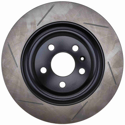 StopTech Power Slot 16-17 Volvo XC90 Rear Right Slotted Rotor 126.39053SR