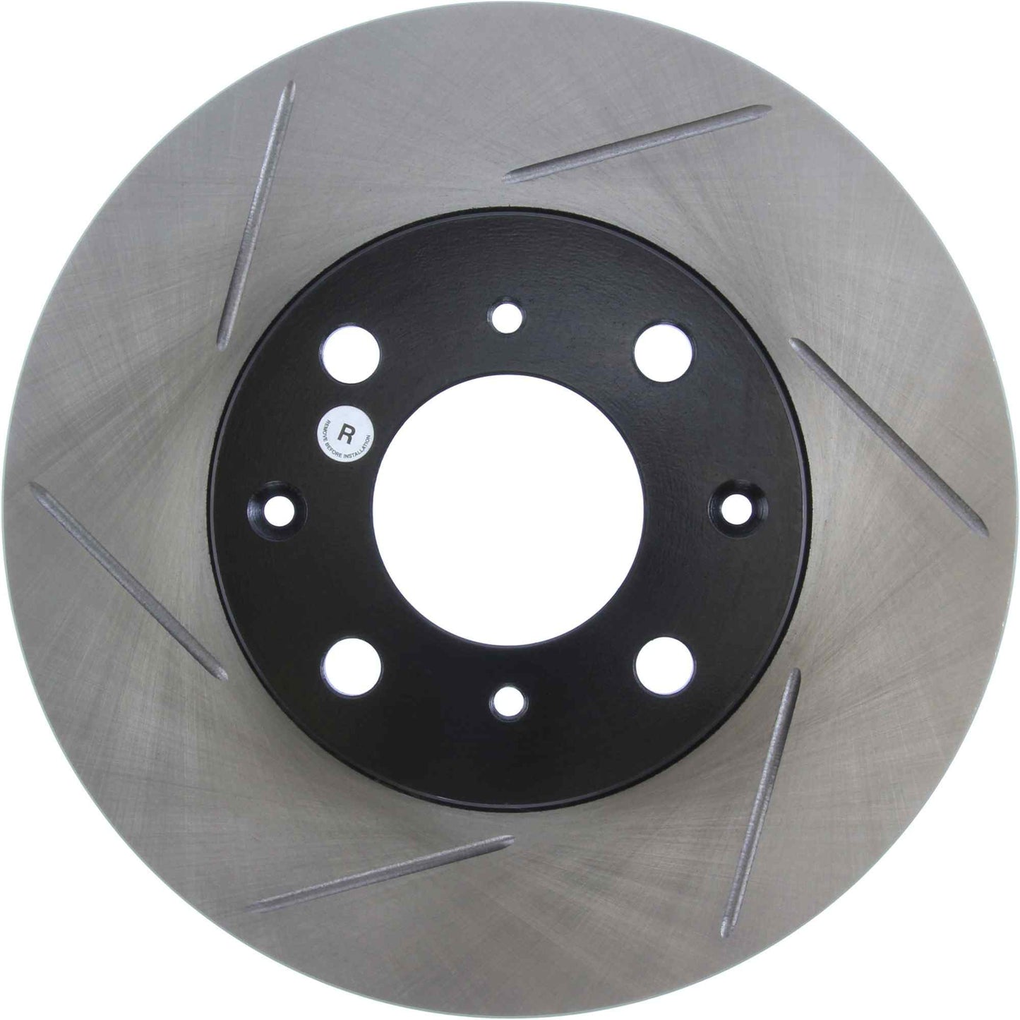 StopTech Power Slot 90-91 Honda CRX Si 1.6L Rear Disc Front Left Slotted Rotor 126.40013SL