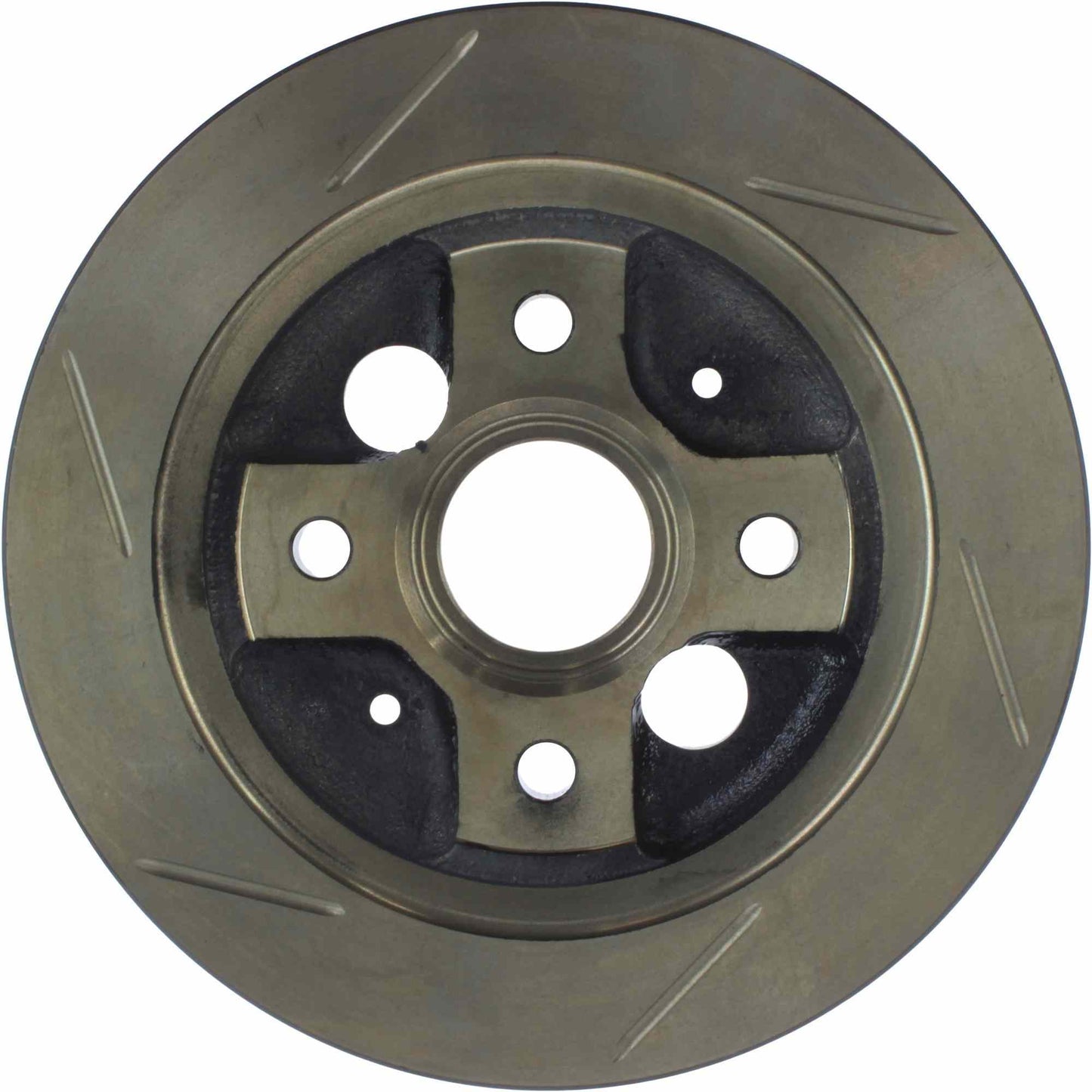StopTech Sport Slotted Brake Rotor; Rear Left