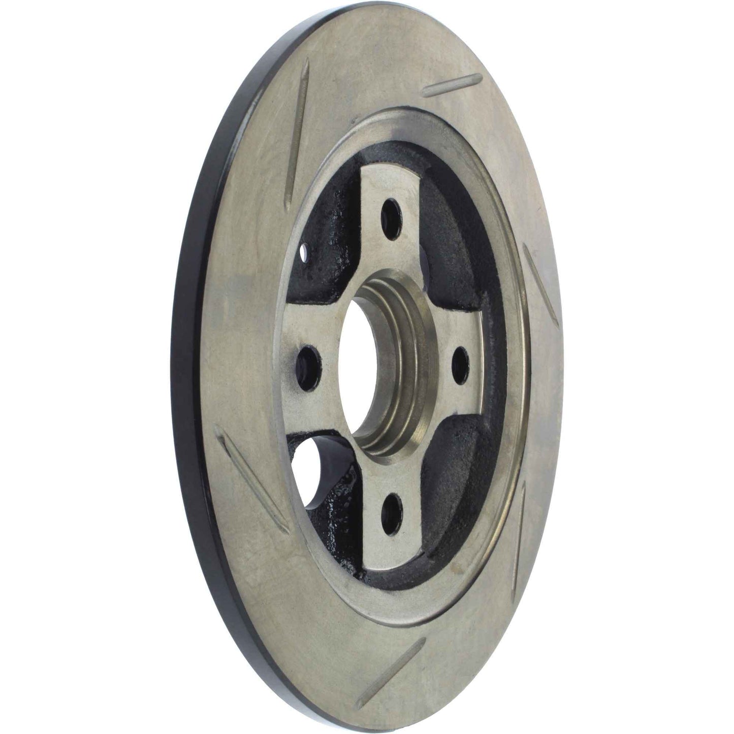 StopTech Sport Slotted Brake Rotor; Rear Left