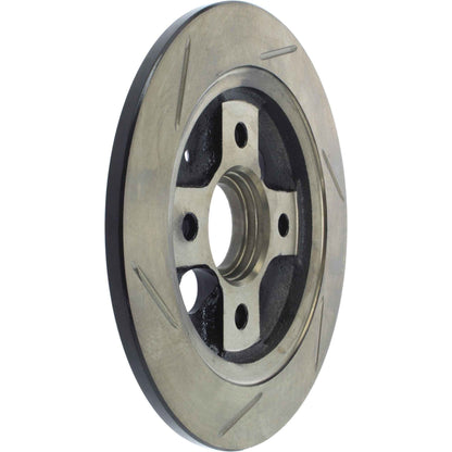 StopTech Sport Slotted Brake Rotor; Rear Left