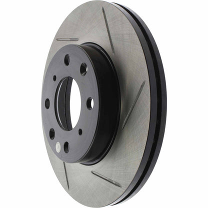 StopTech Power Slot 93-00 Honda Civic DX w/ Rr Drum Brakes Front Left Rotor CRYO 126.40023CSL