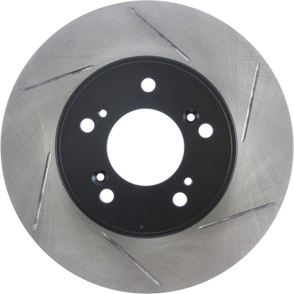 StopTech Sport Slotted Brake Rotor; Front Left