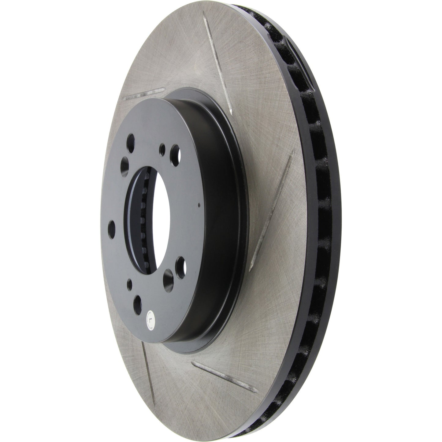 StopTech Sport Slotted Brake Rotor; Front Left