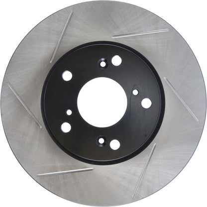 StopTech 13-15 Acura ILX Cryo Slotted Front Right Sport Brake Rotor 126.40036CSR