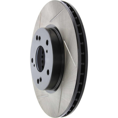 StopTech 13-15 Acura ILX Cryo Slotted Front Right Sport Brake Rotor 126.40036CSR
