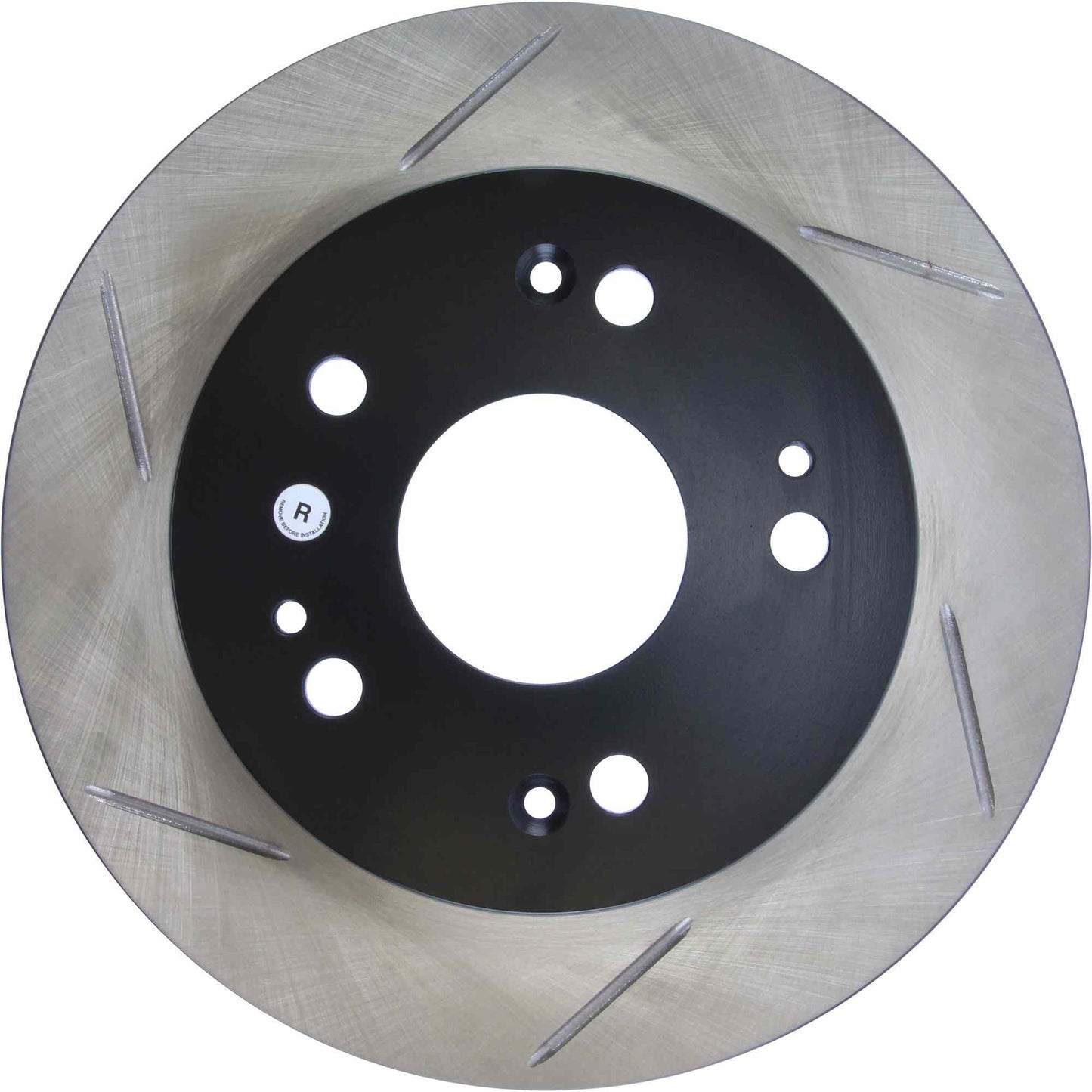 StopTech  Sport Slotted Cryo Brake Rotor; Rear Right