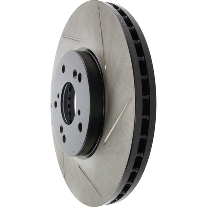 StopTech Power Slot Slotted 99-08 Acura TL (STD Caliper) / 01-03 CL / 04-09 TSX Front Left Rotor 126.40046SL