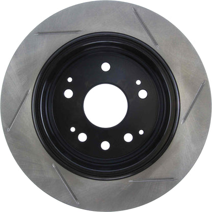 StopTech Sport Slotted Brake Rotor; Rear Left