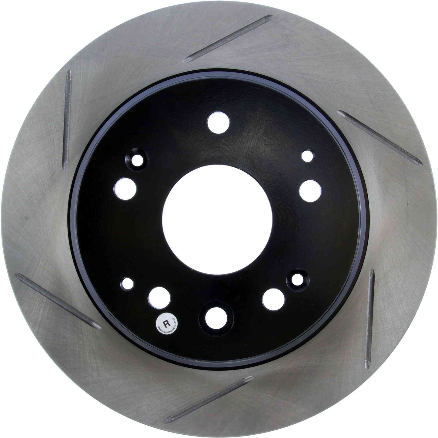 StopTech Sport Slotted Brake Rotor; Rear Left