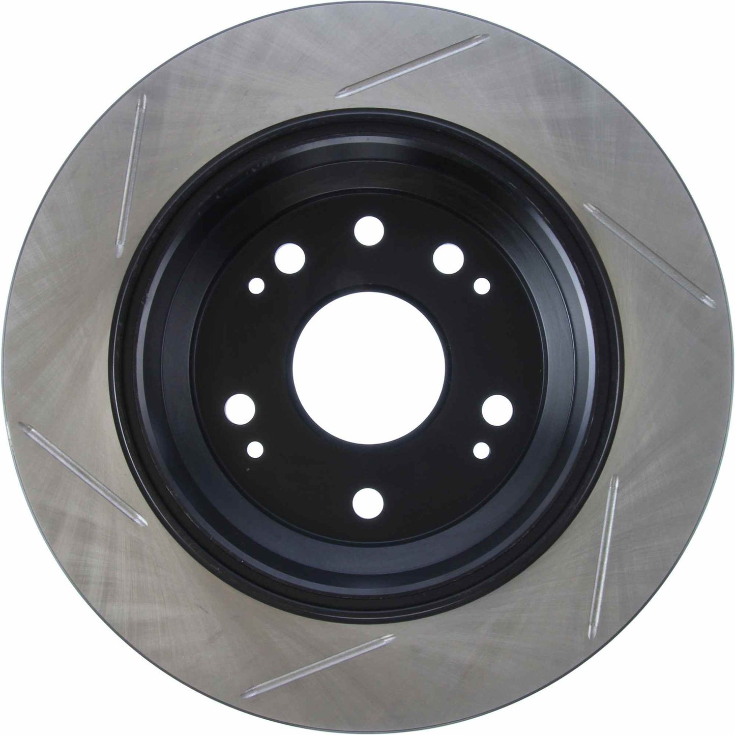 StopTech Sport Slotted Brake Rotor; Rear Left