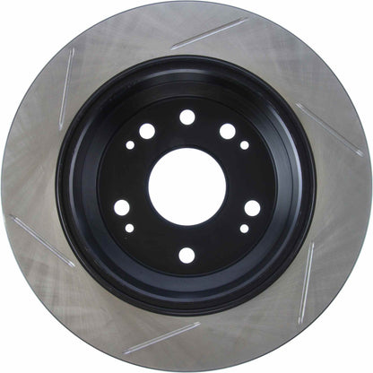 StopTech Sport Slotted Brake Rotor; Rear Left