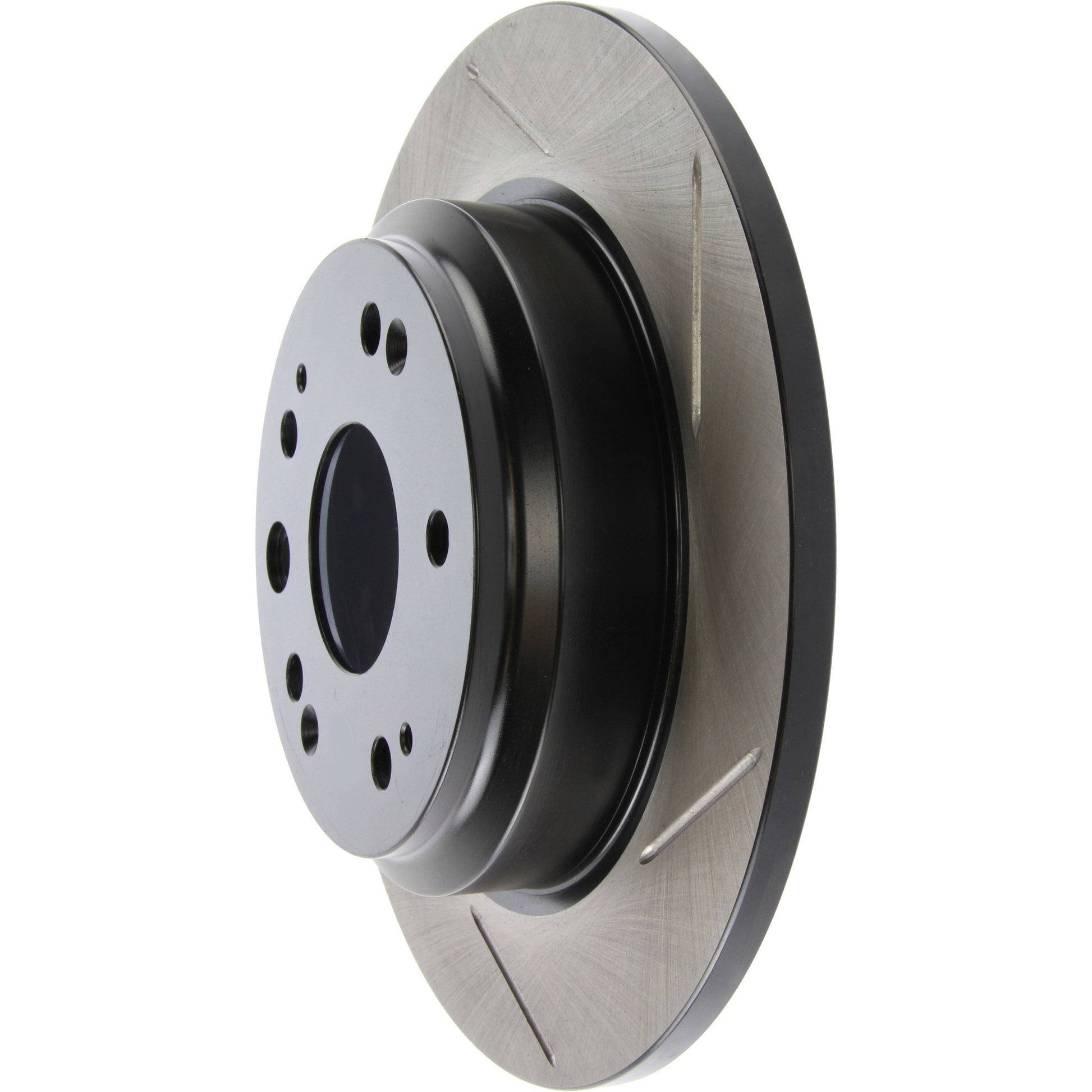 StopTech Sport Slotted Brake Rotor; Rear Left