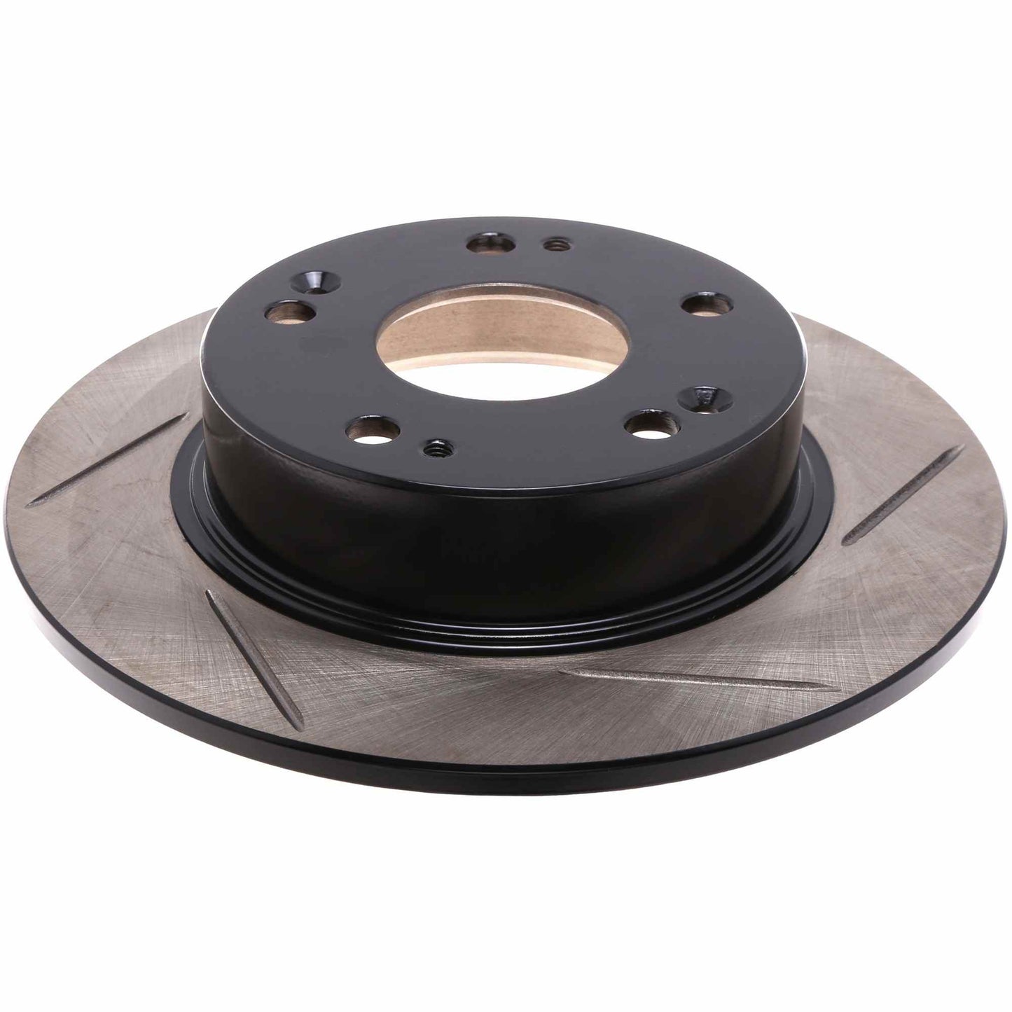 StopTech Sport Slotted Brake Rotor; Rear Left
