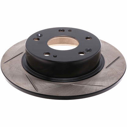 StopTech Sport Slotted Brake Rotor; Rear Left