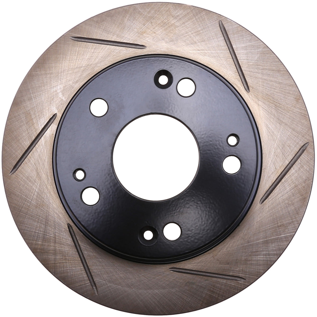 StopTech Sport Slotted Brake Rotor; Rear Left