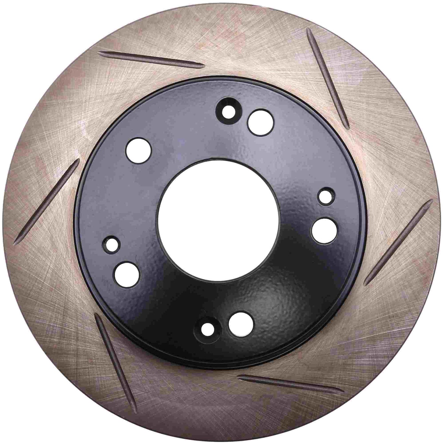 StopTech Sport Slotted Brake Rotor; Rear Left