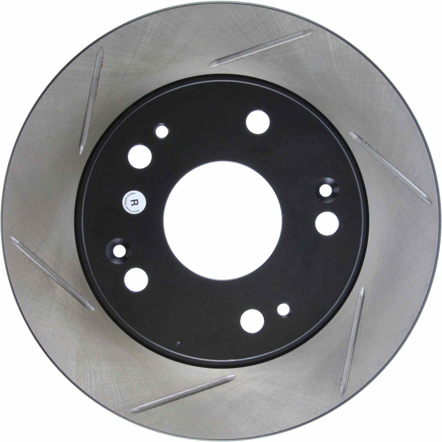 StopTech Power Slot 04-08 Acura TSX / 03-07 Honda Accord V6 Coupe Slotted Rear Right Rotor 126.40055SR