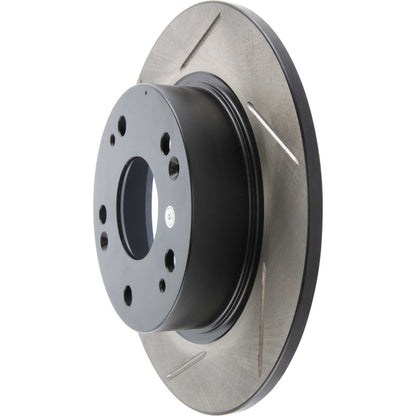 StopTech Power Slot 04-08 Acura TSX / 03-07 Honda Accord V6 Coupe Slotted Rear Right Rotor 126.40055SR