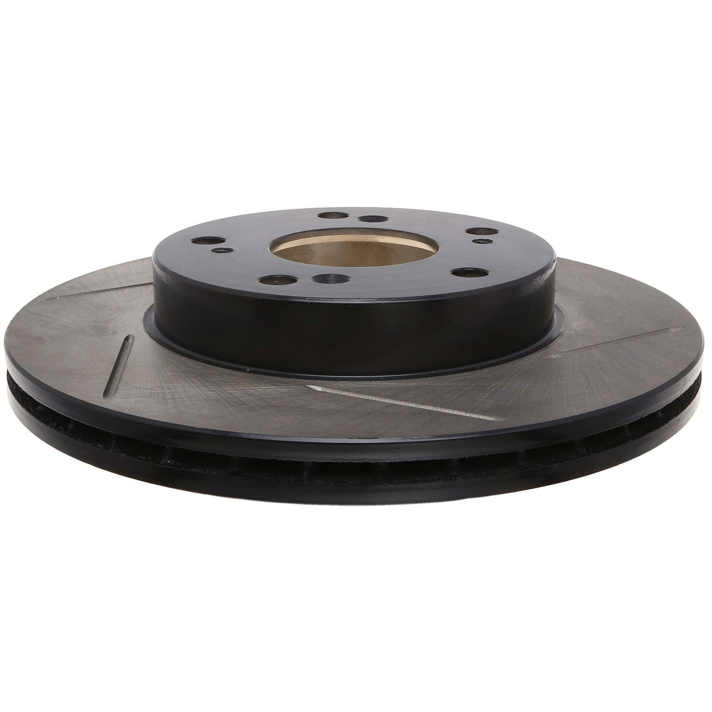 StopTech Power Slot 02-06 Acura RSX / 04-11 Honda Civic Front Left Slotted Cryo Rotor 126.40056CSL