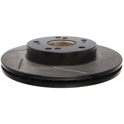 StopTech Power Slot 02-06 Acura RSX / 04-11 Honda Civic Front Left Slotted Cryo Rotor 126.40056CSL