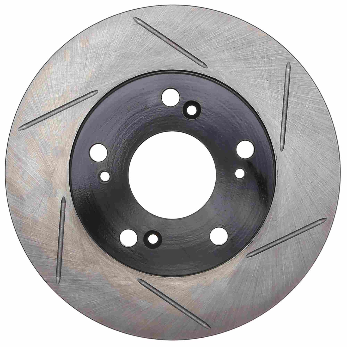 StopTech Power Slot 02-06 Acura RSX / 04-11 Honda Civic Front Left Slotted Cryo Rotor 126.40056CSL