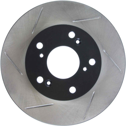 StopTech Power Slot 02-06 Acura RSX / 04-11 Honda Civic Front Right Slotted Cryo Rotor 126.40056CSR