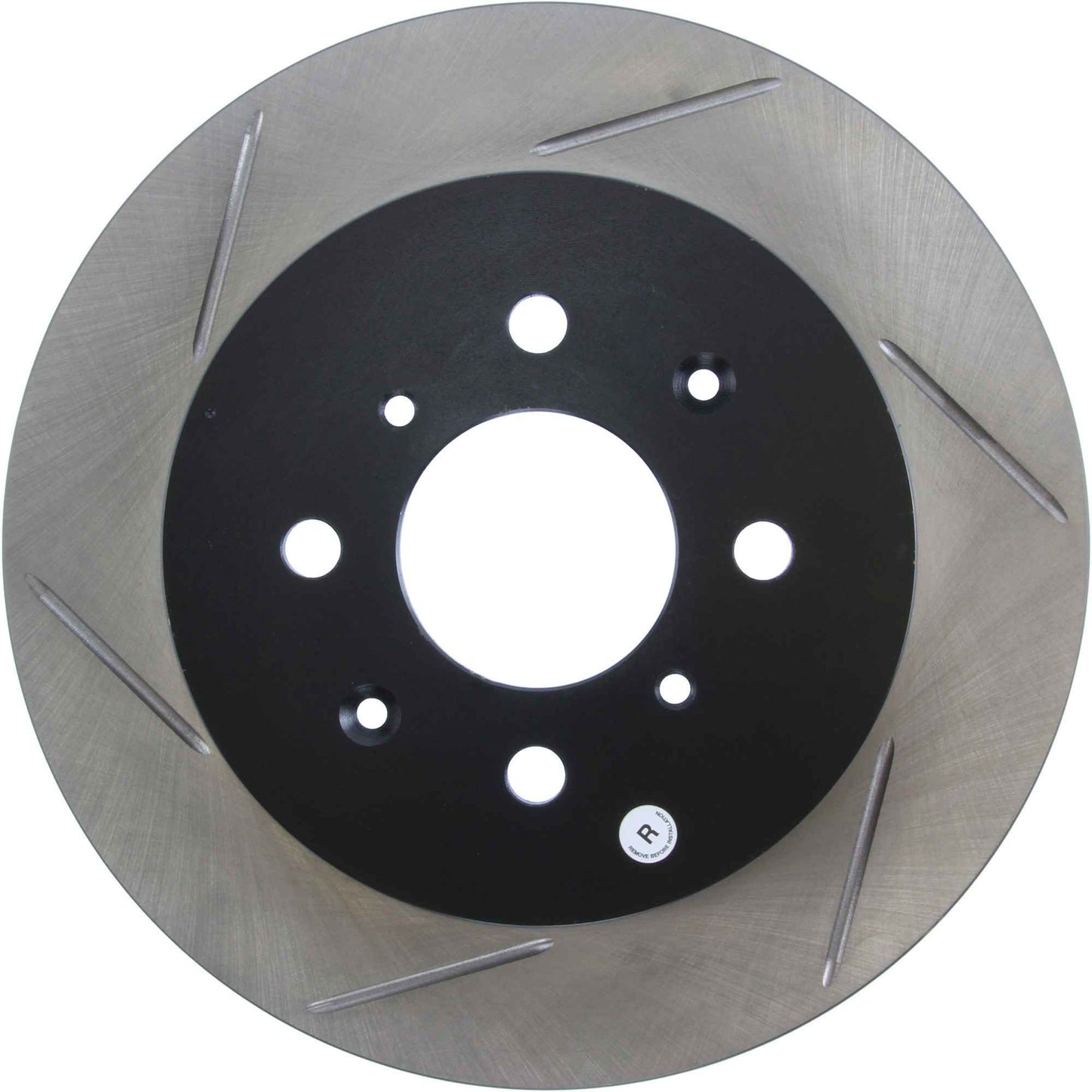 StopTech 02-03 Honda Civic Si Hatchback Slotted Right Rear Rotor 126.40060SR