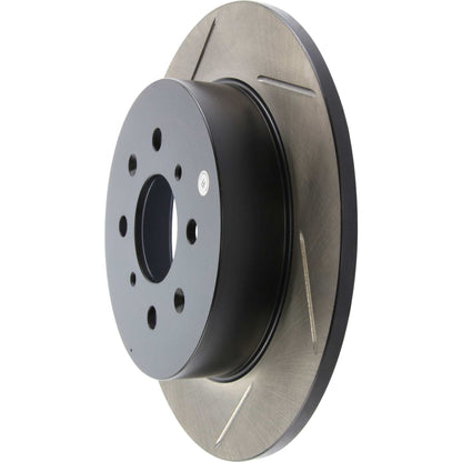 StopTech 02-03 Honda Civic Si Hatchback Slotted Right Rear Rotor 126.40060SR