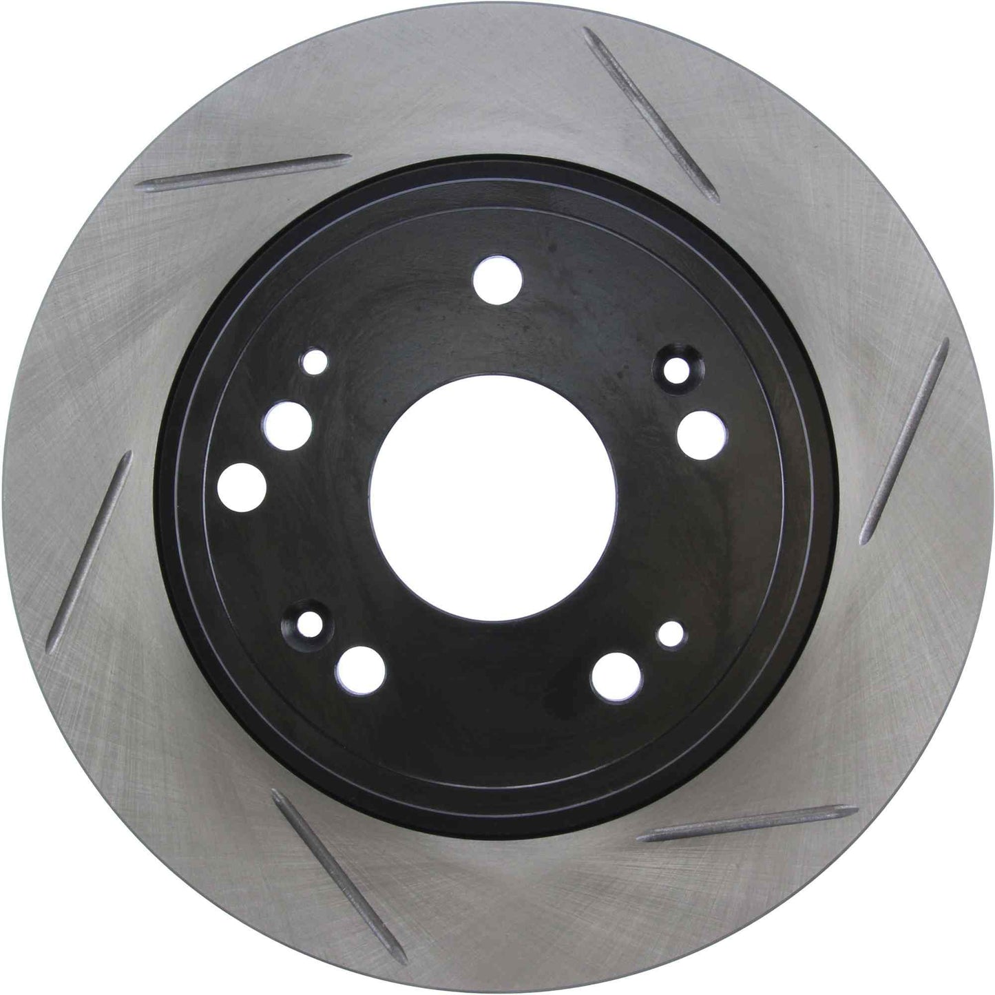 StopTech Sport Slotted Brake Rotor; Rear Left