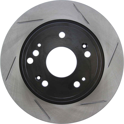 StopTech Sport Slotted Brake Rotor; Rear Left