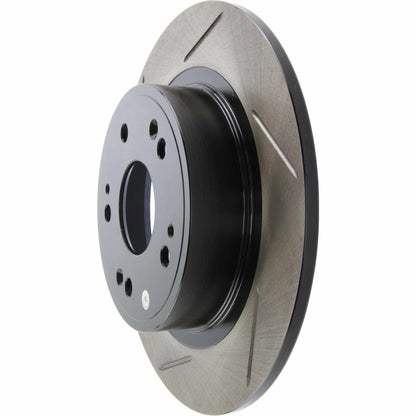 StopTech Power Slot 09-10 Acura TSX / 08-10 Honda Accord Rear Right Slotted Rotor 126.40068SR