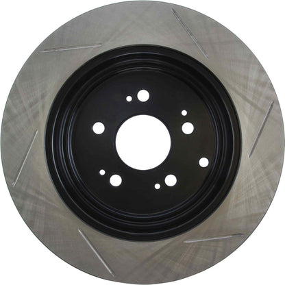 StopTech Sport Slotted Brake Rotor; Rear Left