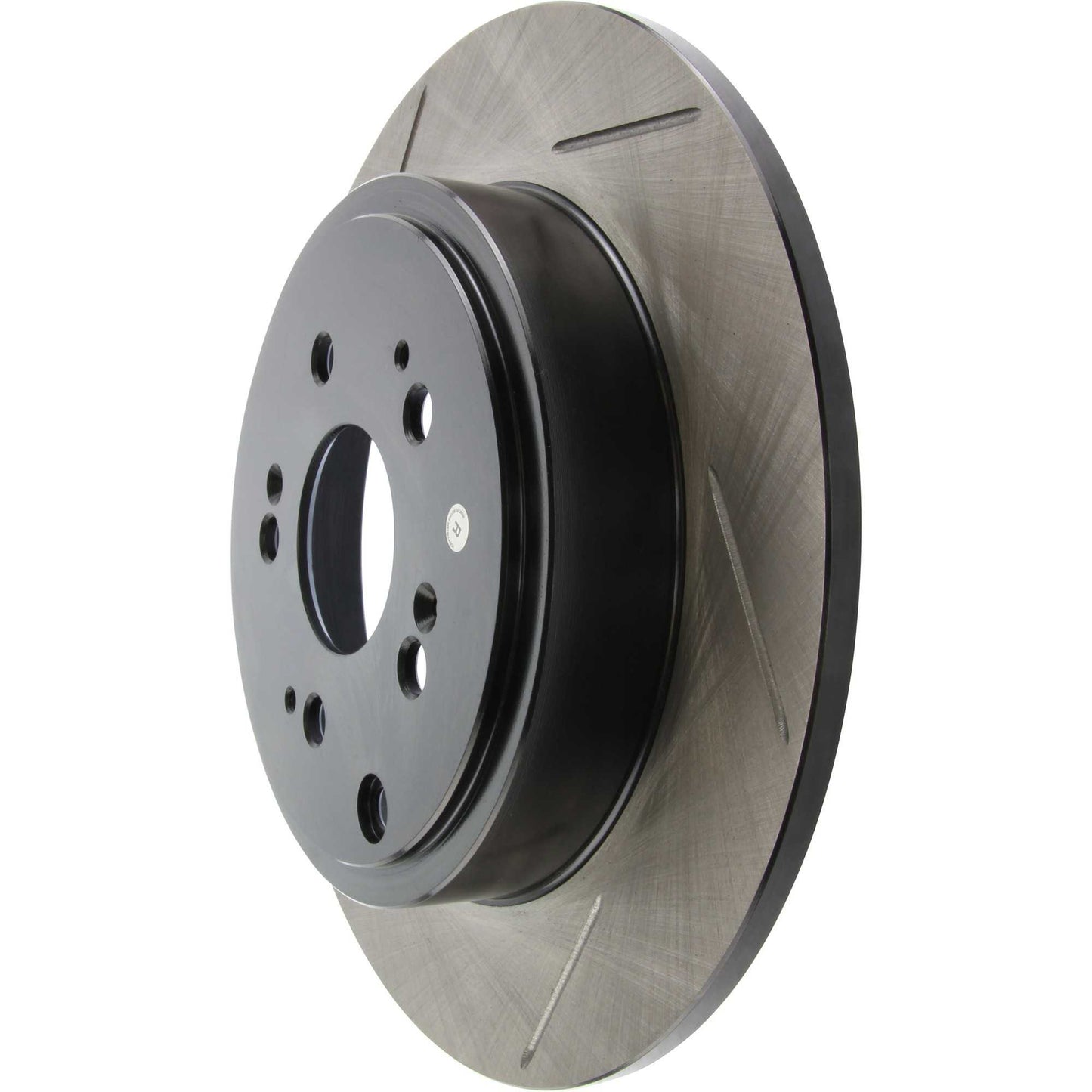 StopTech Sport Slotted Brake Rotor; Rear Left