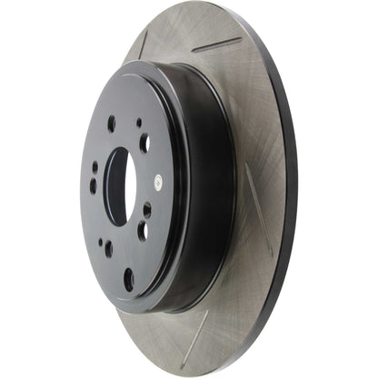 StopTech Sport Slotted Brake Rotor; Rear Left