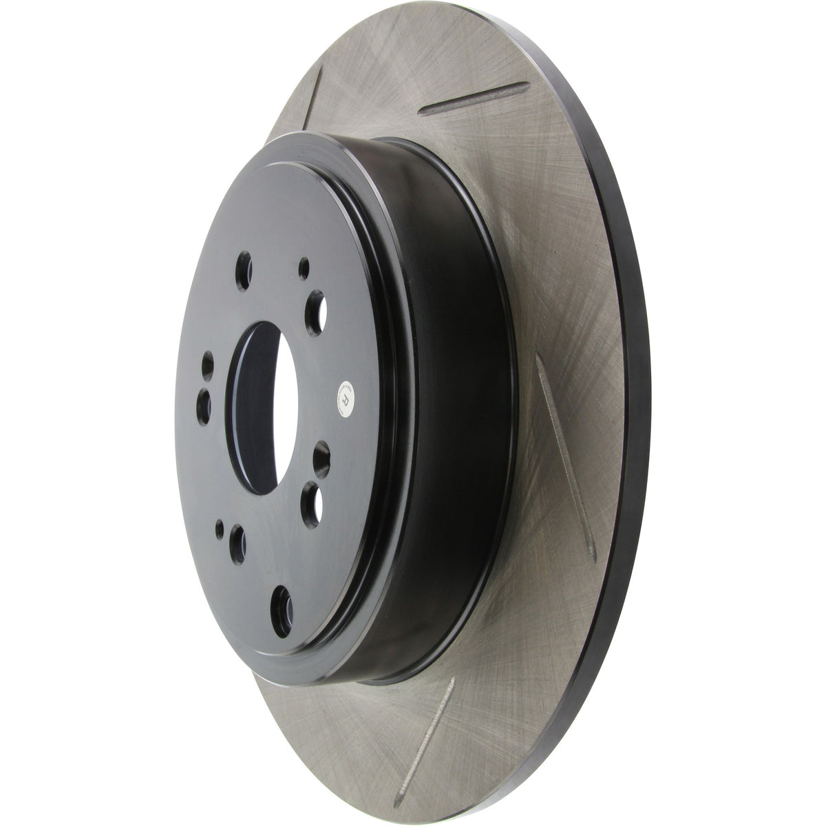 StopTech Sport Slotted Brake Rotor; Rear Left