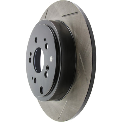 StopTech Sport Slotted Brake Rotor; Rear Left
