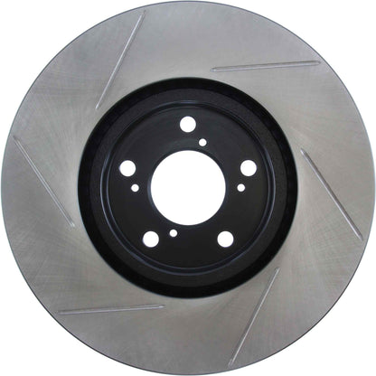 StopTech Power Slot 07-09 Acura MDX / 09-10 Honda Pilot Front Left Slotted Rotor 126.40071SL