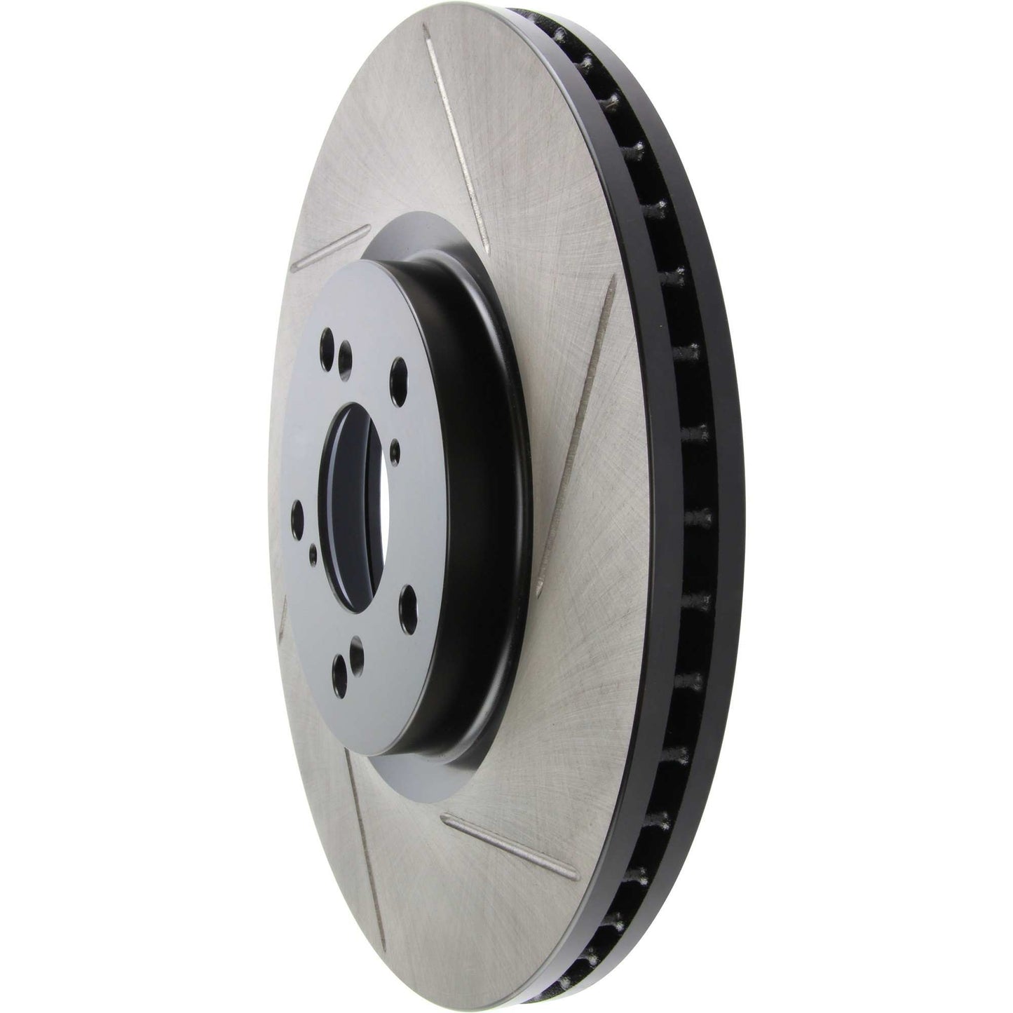 StopTech Power Slot 07-09 Acura MDX / 09-10 Honda Pilot Front Left Slotted Rotor 126.40071SL