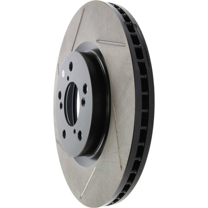 StopTech 09-14 Acura TL Sport Cryo Slotted Front Right Rotor 126.40075CSR
