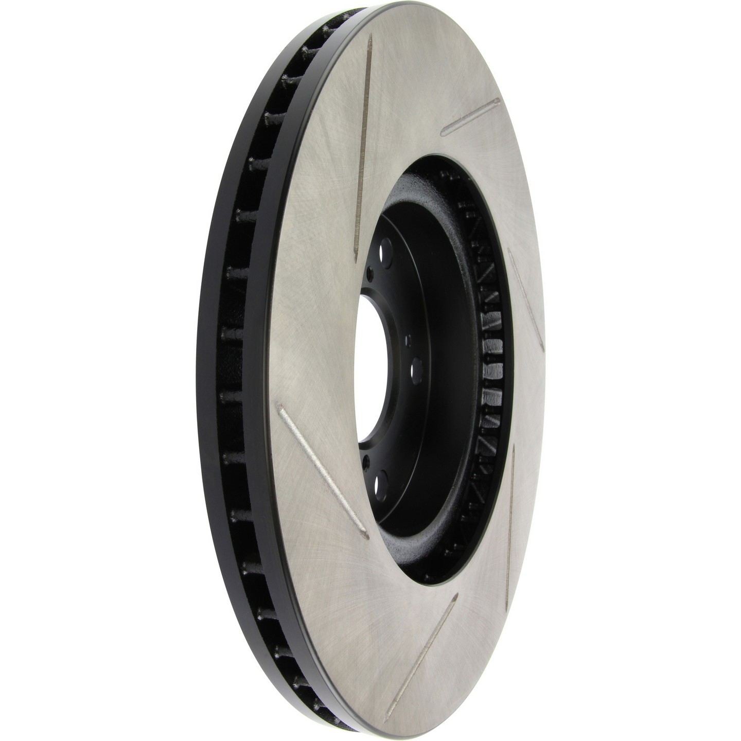 Stoptech Power Slot 09-10 Acura TL Front Left Slotted Rotor 126.40075SL