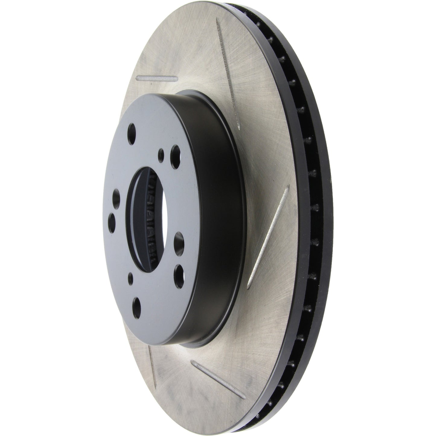 StopTech Sport Slotted Brake Rotor; Front Left
