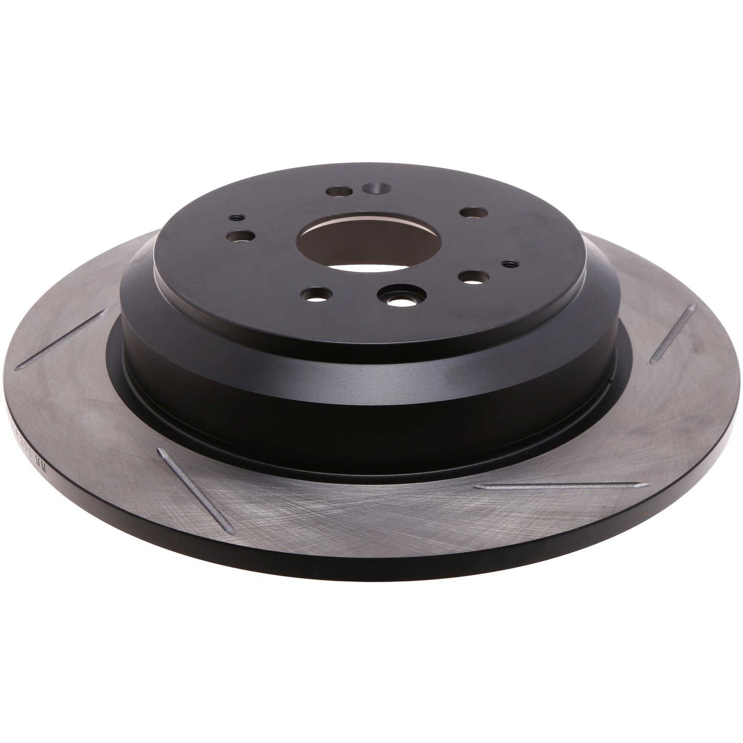StopTech Sport Slotted Brake Rotor; Rear Left