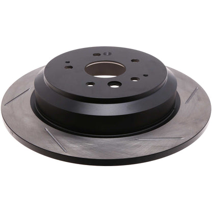 StopTech Sport Slotted Brake Rotor; Rear Left