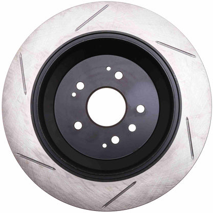 StopTech Sport Slotted Brake Rotor; Rear Left