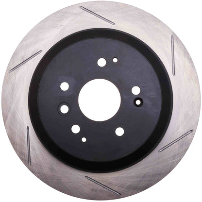 StopTech Sport Slotted Brake Rotor; Rear Left
