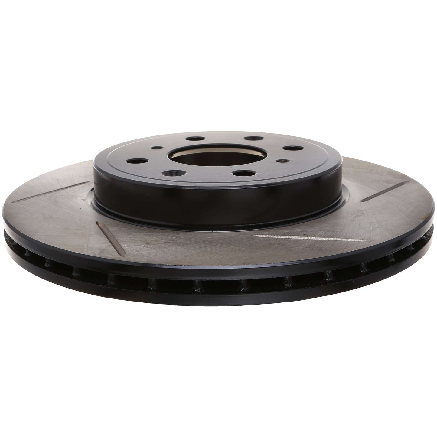 StopTech Sport Slotted Brake Rotor; Front Left
