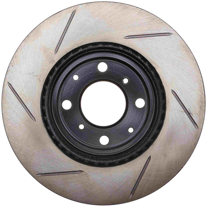 StopTech Sport Slotted Brake Rotor; Front Left