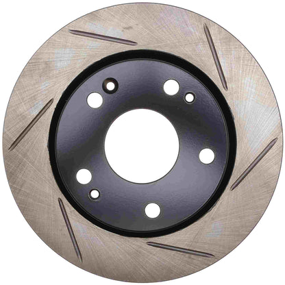 StopTech 16-18 Honda Civic Rear Left Sport Slotted Rotor 126.40089SL