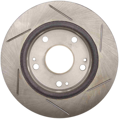 StopTech 16-18 Honda Civic Rear Right Sport Slotted Rotor 126.40089SR
